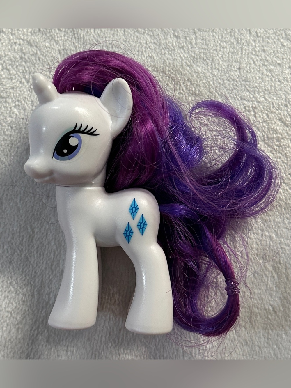 MY LITTLE PONY G4 brushable rarity "friendship is magic" figure